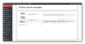 Поиск в WordPress и плагин Cherry Search